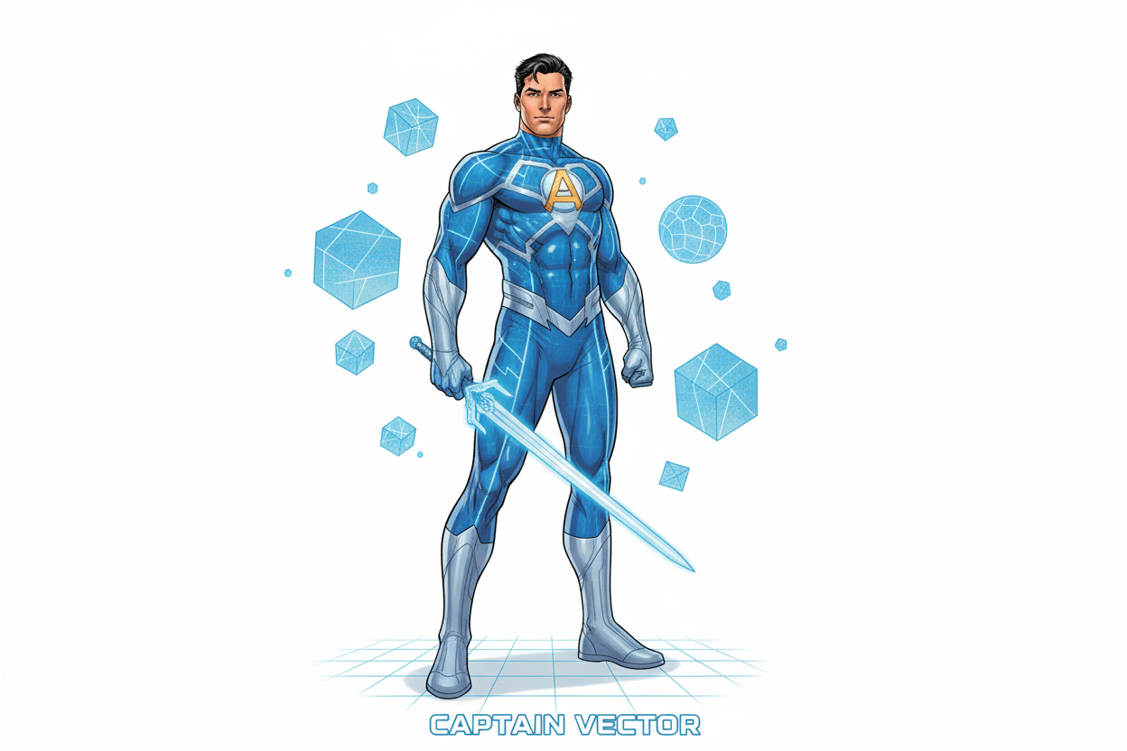Captain Freak Vector Liga do Design - Recrutamento